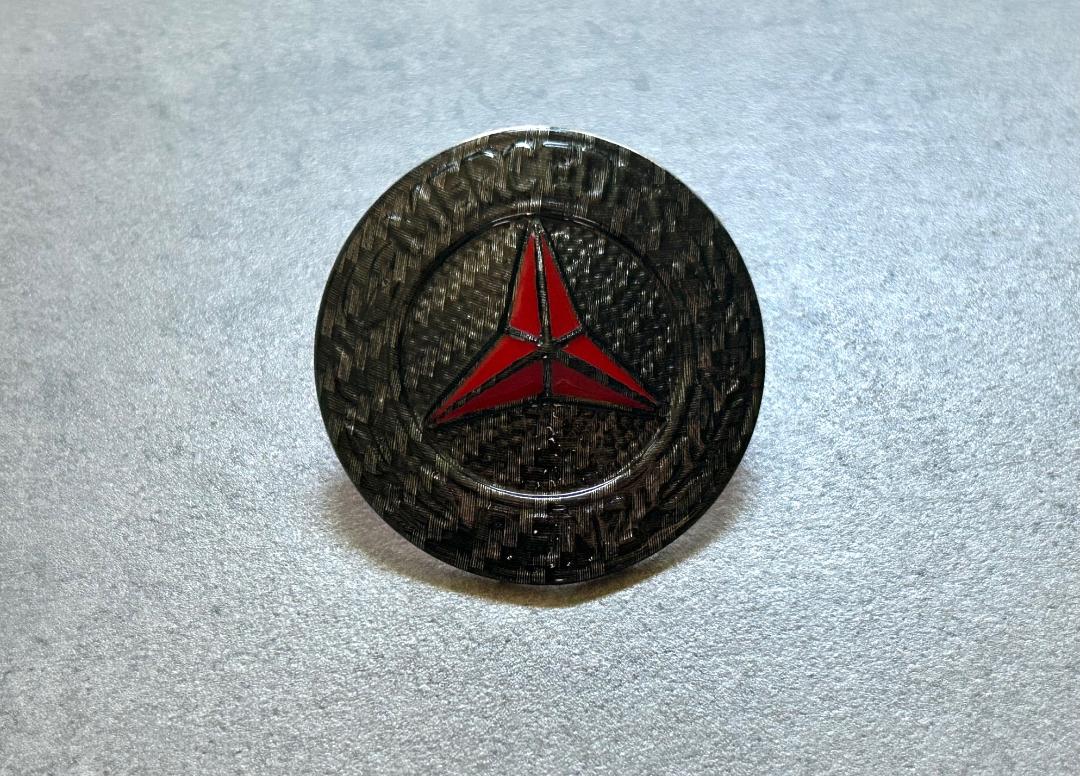 Mercedes W114 W115 Carbon Fiber Grille Star OEM Emblem