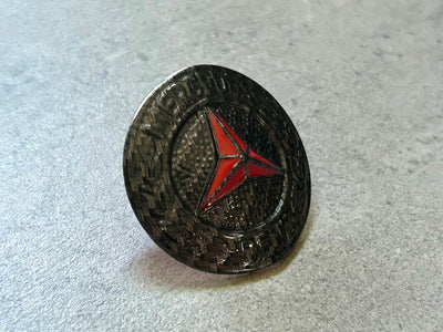Mercedes W114 W115 Carbon Fiber Grille Star OEM Emblem