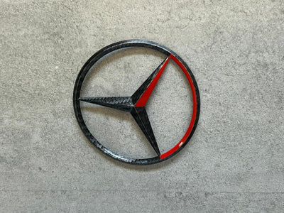 Mercedes CLK W208 E W210 Carbon Fiber or Houndstooth Rear Star