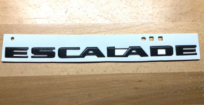 Cadillac Escalade Carbon Fiber Effect Nameplate 15-23