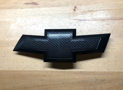 Chevy Impala Carbon Fiber Effect Grille Emblem