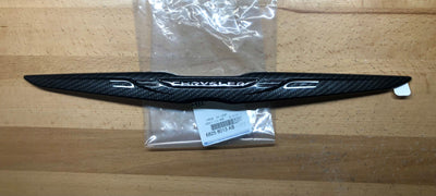 Chrysler 300 SRT Blacked Out Carbon Fiber Emblem Set