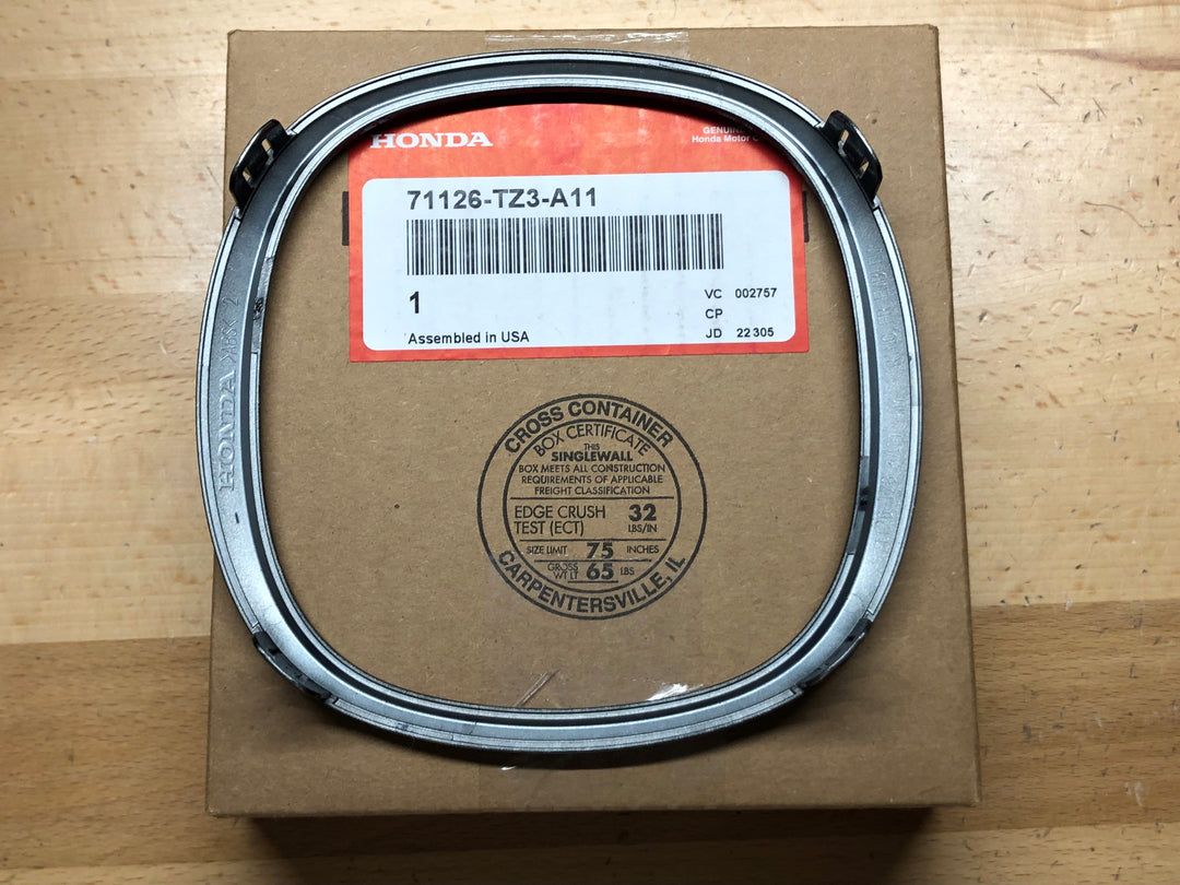 Acura TLX 18-20 Carbon Fiber Front Grille Emblem Ring OEM – Deep