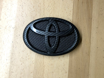 Toyota Corolla Carbon Fiber Effect Grille Emblem