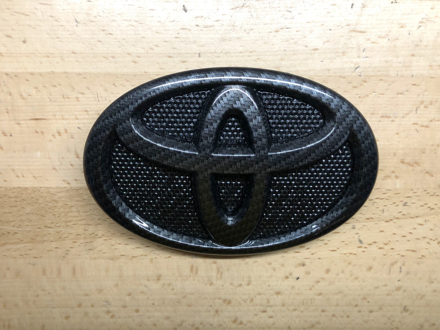 Toyota Corolla Carbon Fiber Effect Grille Emblem