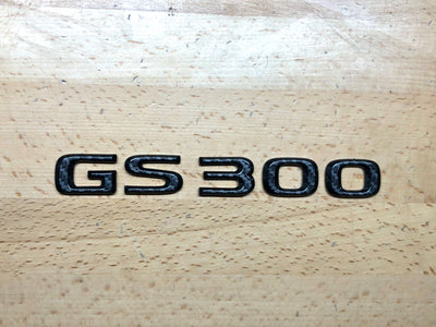 Lexus GS300 2006 Carbon Fiber Effect Nameplate