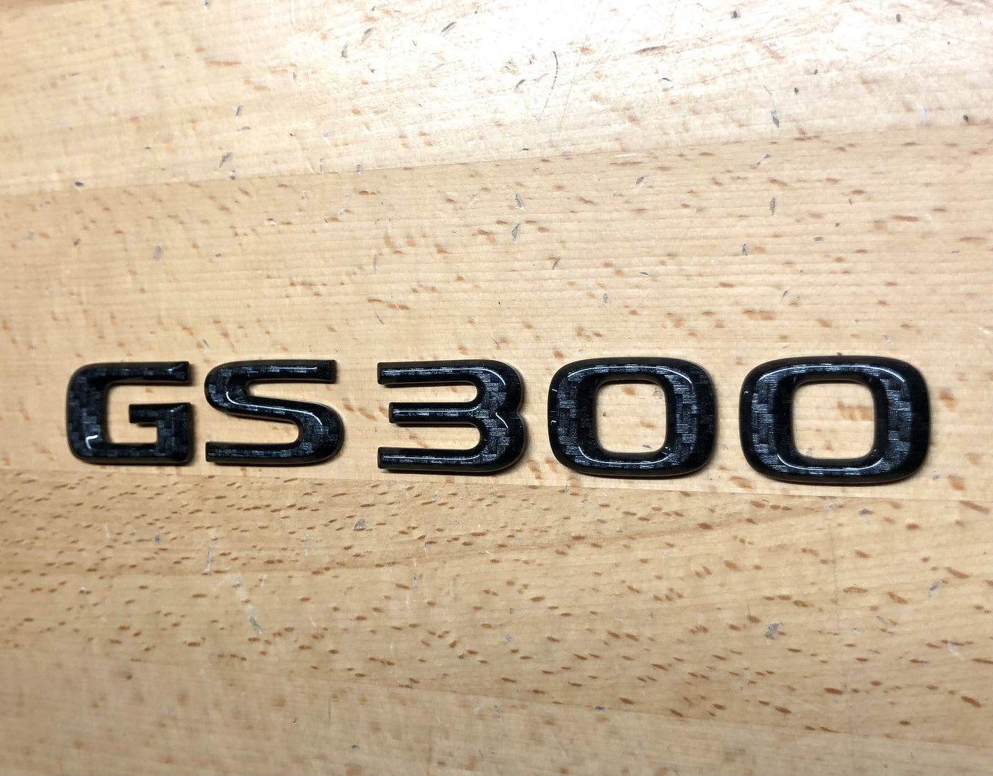 Lexus GS300 2006 Carbon Fiber Effect Nameplate