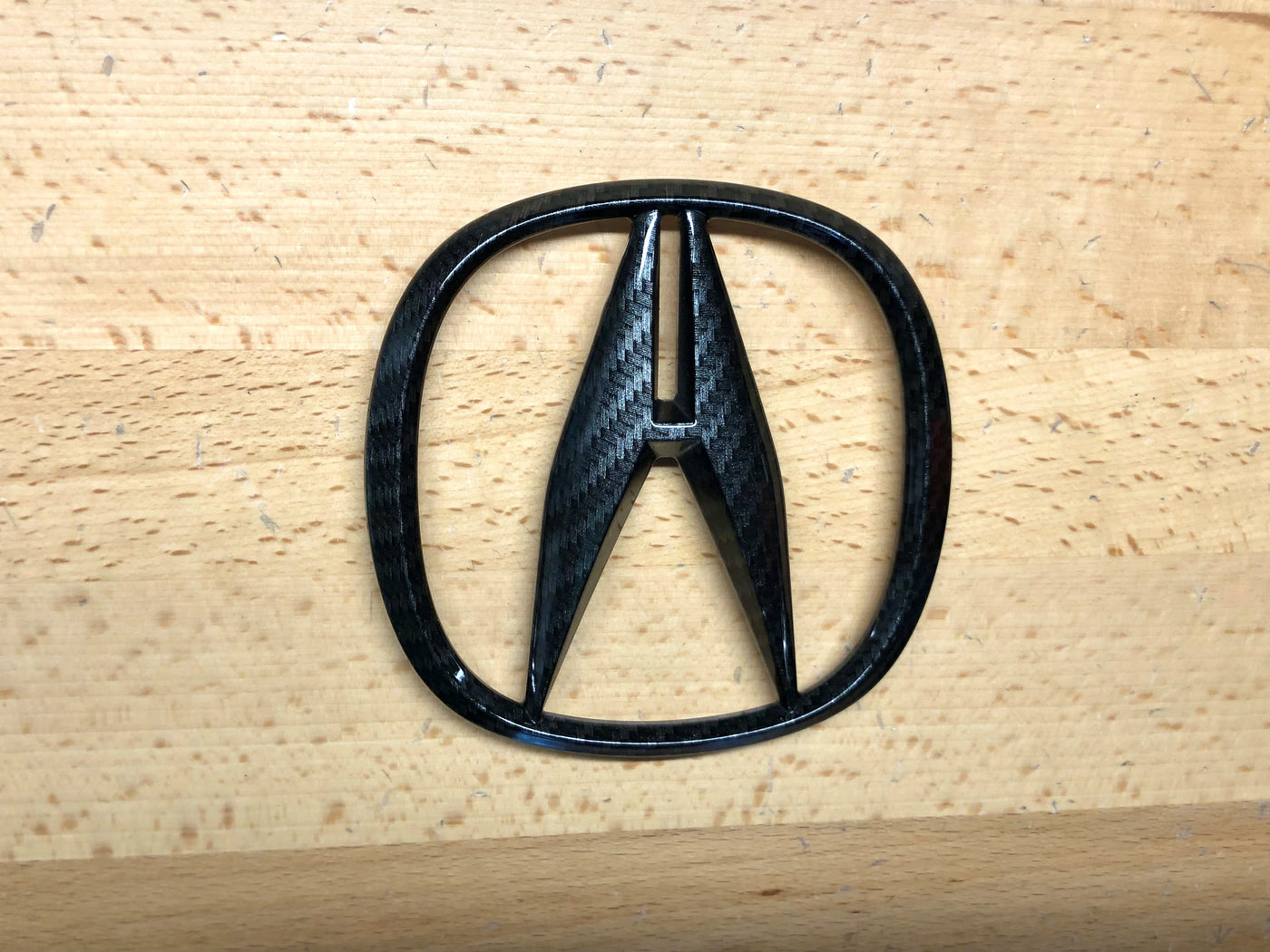 Acura TL 02-06 Carbon Fiber Grille Badge OEM Logo