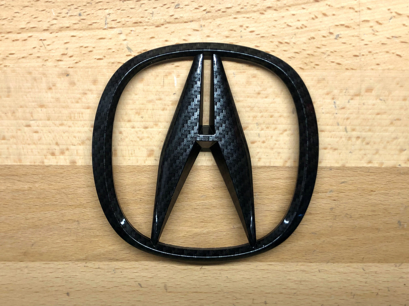 Acura TL 07-08 Carbon Fiber Grille Badge OEM Logo