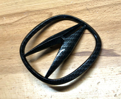 Acura RSX Carbon Fiber Effect Emblem Set