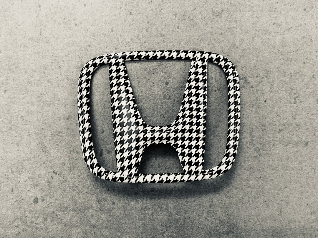 Honda Civic Sedan 06-11 Houndstooth Rear Trunk Emblem OEM – Deep