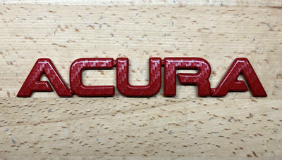 Acura RSX TL TSX Carbon Fiber Emblem OEM