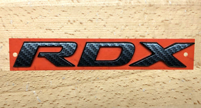 Acura RDX 13-18 Carbon Fiber Effect Nameplate OEM