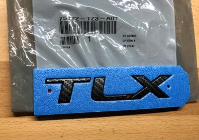 Acura TLX 15-17 Carbon Fiber Emblem Set x2