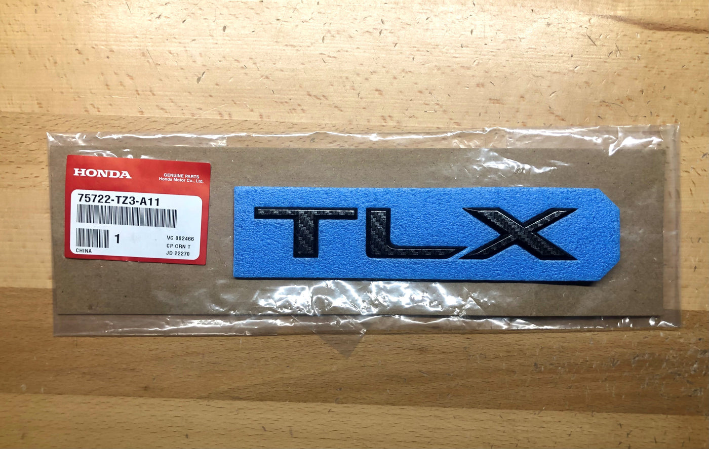 Acura TLX A-Spec 18-20 Carbon Fiber Emblem Set