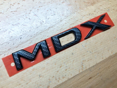 Acura MDX 17-20 Carbon Fiber Nameplate OEM