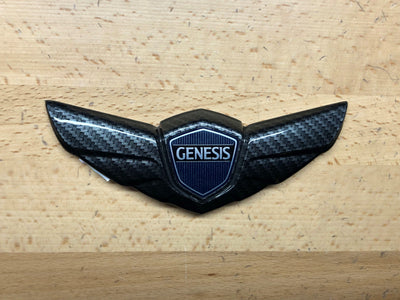 Hyundai Genesis Sedan Carbon Fiber Front Hood Emblem