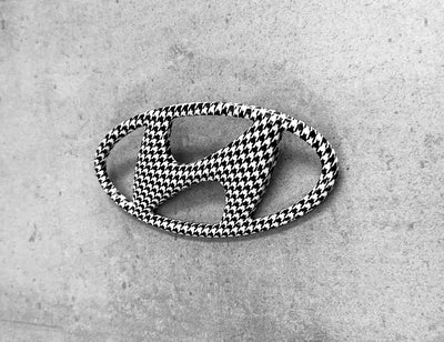 Hyundai Elantra 11-16 Houndstooth Rear Emblem Logo