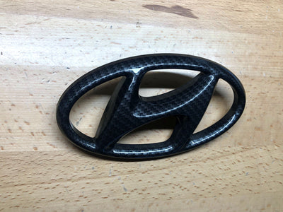 Hyundai Genesis Coupe 13-16 Carbon Fiber Grille Emblem