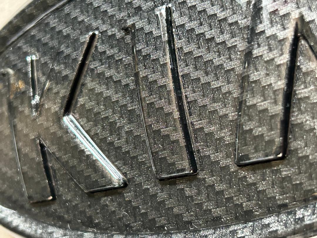 Kia Soul Hood Black Carbon Fiber Badge Rear Sorento Emblem OEM