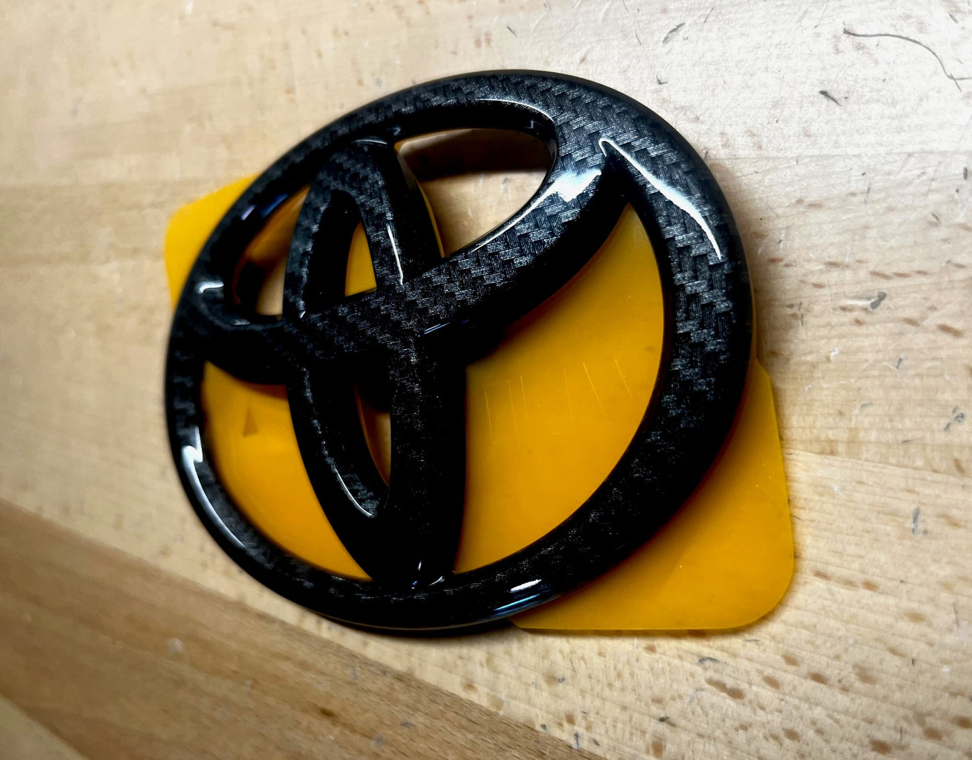 Toyota 4Runner Sequoia Carbon Fiber Rear Hatch Emblem