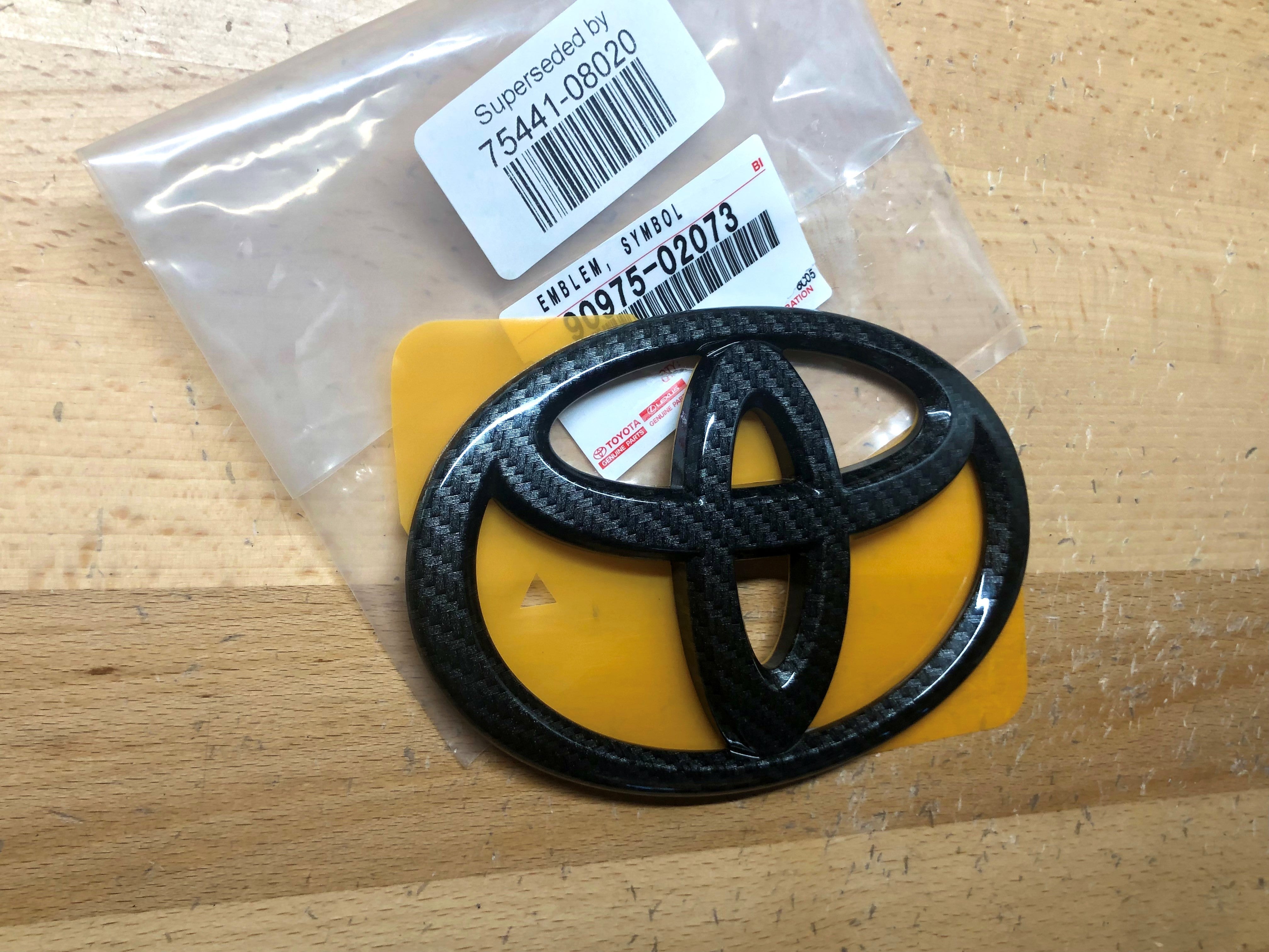 3PCS REAR TALGATE GLOSS BLACK EMBLEM OVERLAY 2021 TOYOTA SENNA LE - Foto 7