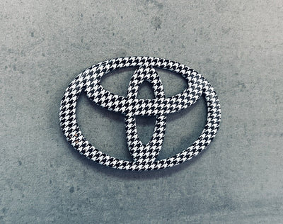 Toyota Prius 23-24 Houndstooth Front Emblem