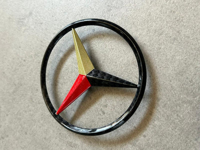 Mercedes C350 W204 German Livery Rear Star & Nameplate