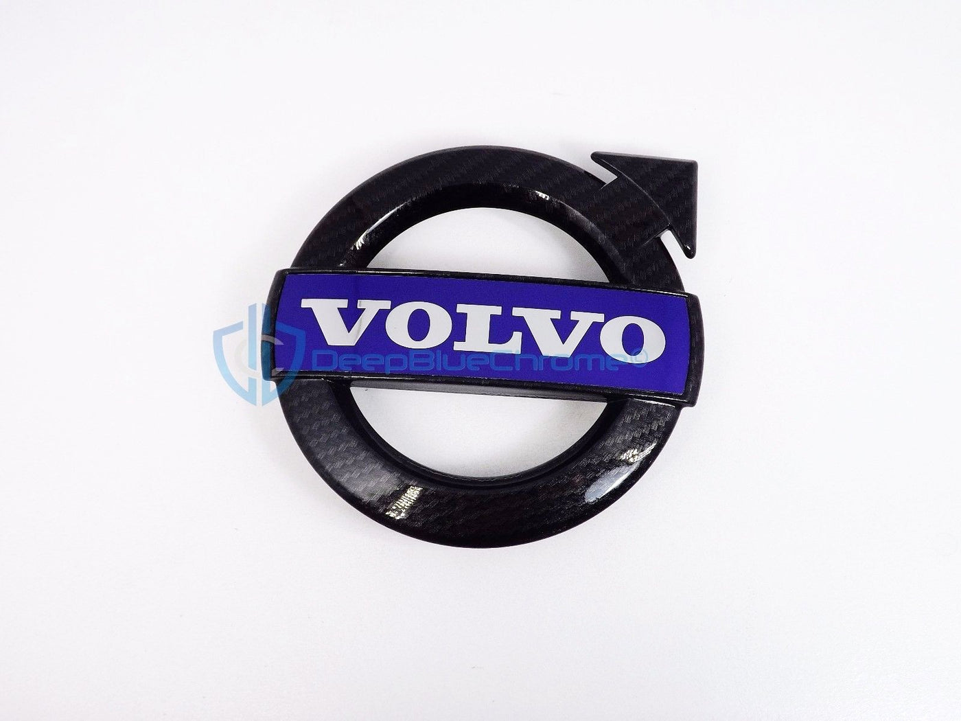 Volvo XC70 S60 C30 Carbon Fiber Grille Emblem OEM R-Design