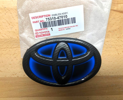 Toyota Hybrid Carbon Fiber Grille Emblem