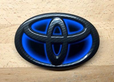 Toyota Hybrid Carbon Fiber Grille Emblem