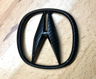 Acura TSX RDX Carbon Fiber Grille Emblem