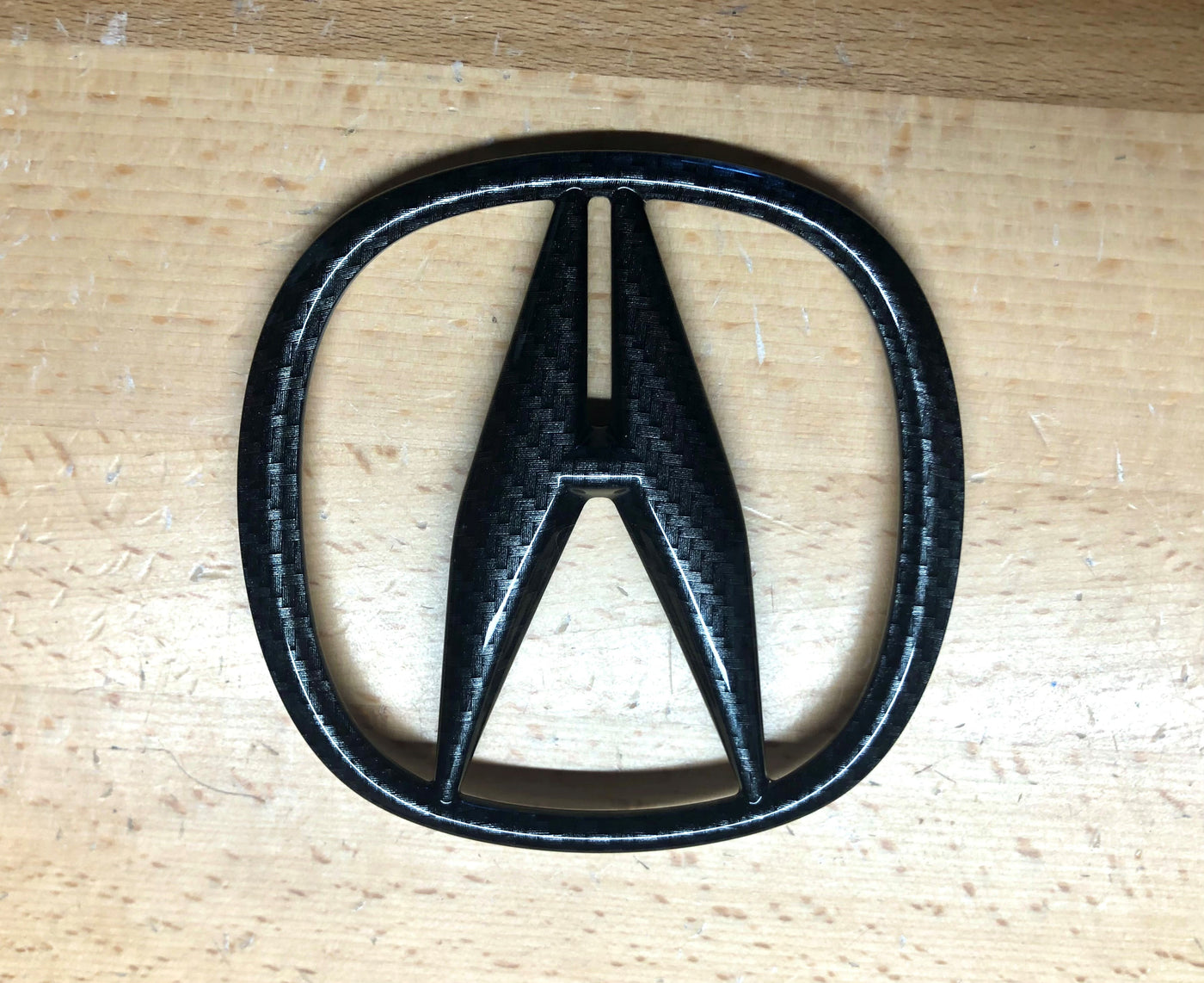 Acura ILX TL Carbon Fiber Grille Emblem OEM