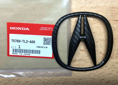 Acura TSX ILX Carbon Fiber Front Emblem OEM