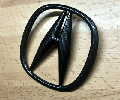 Acura TSX ILX Carbon Fiber Front Emblem OEM