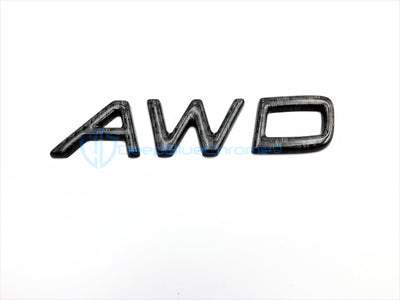 Volvo AWD Carbon Fiber Emblem 98-18